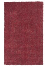 HomeRoots 352646 5 x 7 ft. Polyester Red Heather Area Rug - £251.14 GBP