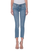 NWT M.i.h JEANS PARIS BROKEN MID RISE CROPPED SLIM JEANS  - £71.84 GBP