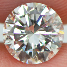 Round Shape Diamond Natural Real Certified Loose Enhanced G Color SI1 0.92 Carat - £1,482.45 GBP