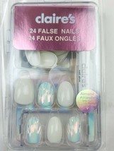 (2) Claire’s 24 Instant Nails False w/Glue 2 Pack! - £10.31 GBP