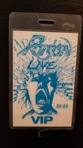 POISON - ROSEMONT, ILL ORIGINAL VINTAGE 88-89 TOUR LAMINATE BACKSTAGE PASS - £50.81 GBP