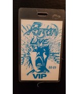 POISON - ROSEMONT, ILL ORIGINAL VINTAGE 88-89 TOUR LAMINATE BACKSTAGE PASS - $65.00
