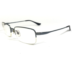 Ray-Ban Eyeglasses Frames RB8632 1035 Ice Blue Rectangular Half Rim 52-18-140 - £43.96 GBP