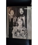 AMERICA (THE BAND) - ORIGINAL VINTAGE 197O&#39;s CARDBOARD 21 X 27 PROMO POSTER - $200.00