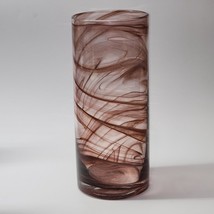 1970S Theresienthal 11” Art Glass Vase - Mouth Blown, Swirl Pattern - W. Germany - £30.12 GBP