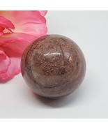 Strawberry Quartz Crystal Sphere Ball Mini Sphere Marble 1 1/2&quot;  - £15.79 GBP