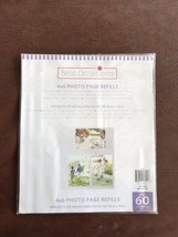 Best Occasions Photo Album Page Refills 4 X 6 slip in pockets 10 sheets - $9.89