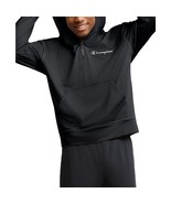 Champion Men&#39;s All-Day MVP Quarter-Zip Hoodie Black B4HP - $379.20 MXN