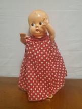 Ideal Baby Mine Boopsie Doll Patent Pending Hard Plastic Sleepy Eye 8&quot; 1950s Vtg - $20.99