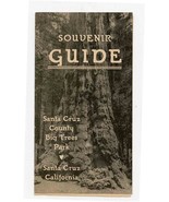 Santa Cruz County Big Trees Park Souvenir Guide Santa Cruz California - £29.63 GBP