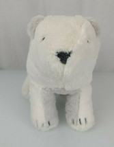Target Cloud Island Stuffed Plush White Gray Polar Bear Beans Soft 12&quot; - £78.34 GBP