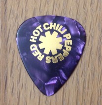 Red Hot Chili Peppers Purple Guitar Pick Logo Plectrum Rock - $4.50