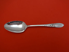 White Orchid by Community Plate Silverplate Serving Spoon 8 1/4" - $14.85