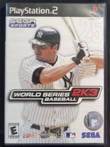 N) World Series Baseball 2K3 (Sony PlayStation 2, 2003) Video Game - $4.94