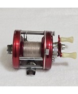 Vintage Abu Garcia Ambassadeur 5000 Sweden Red Bait Casting Reel - $88.11
