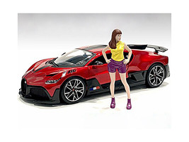 Girls Night Out Cara Figurine for 1/24 Scale Models American Diorama - £14.69 GBP