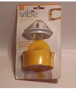 Vibe Chef&#39;n White/Yellow Plastic Citrus Spiralizer and Reamer JAR NOT IN... - $272.61 MXN