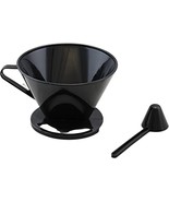 Single Cup Pour Over Coffee Dripper #2 Cone, BPA-Free, Portable Brewer +... - $13.50 CAD