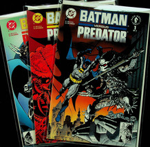 Batman vs. Predator #1-3 (Nov 1991-Jan 1992, DC) - Comics Set of 3 - Near Mint - £44.31 GBP