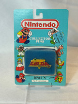 1989 Nintendo Collector Pin Series A No 16 Legends of Zelda Sealed Blist... - $39.55