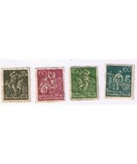 Stamps Germany New Daily Stamps 1921 Lot Of 4 Used - £1.14 GBP