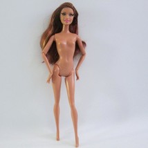 Barbie Fashionistas Hip Pose Doll Jointed Arms Rooted Lashes Has Glue Head Flaw - £23.45 GBP