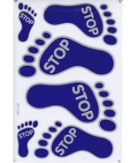 D398 Stop Foot Sticker Decal Racing Tuning Size 27x18 cm / 10x7 inch - $5.47 CAD