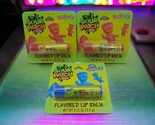 *3* Sour Patch Kids Red Berry &amp; Blue Raspberry Flavored Lip Balm .12 Oz - £6.96 GBP