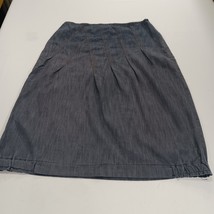 newCreation RN#114494 Women's Gray Side Zipper A-Line Skirt Size 36 (32×29) image 14