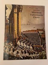 VINTAGE SALT LAKE MORMON TABERNACLE CHOIR PROGRAM Collectible - $9.20
