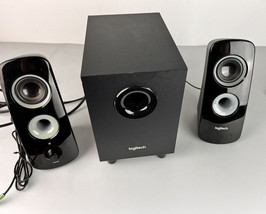 LOGITECH 980-000354 Speaker System Z323 BLACK ANALOG - £34.82 GBP