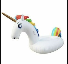 Freedom Floaty Giant Inflatable Unicorn Float 8.5 ft Long 4.5 ft wide - £23.70 GBP