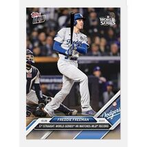 Freddie Freeman LA Dodgers 2024 MLB Topps NOW 5th Straight Game W/HR 870... - $12.08