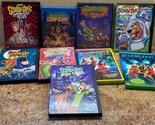 Scooby Doo Set of 8 DVD&#39;s and 1 Blue ray Vampires Space Ape Camp Scare P... - $18.32