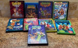Scooby Doo Set of 8 DVD&#39;s and 1 Blue ray Vampires Space Ape Camp Scare Pirates - £14.32 GBP