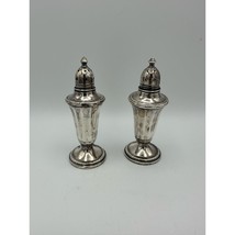 National Sterling Co N.S, Co Sterling Silver Weighted Salt and Pepper shakers - £35.08 GBP