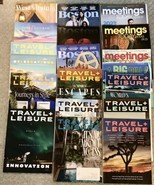 Lot Of 17 Magazines Travel &amp; Leisure, Meetings Today, Boston Brand New W... - £15.65 GBP