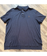 Polo Ralph Lauren Mens Pima Soft Touch Polo Shirt Short Sleeve Size XL B... - £12.93 GBP