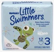 Huggies Little Swimmers Unisex Swim Diaper, Size 3, Squirt (Finding Nemo), 12 Ct - $9.79