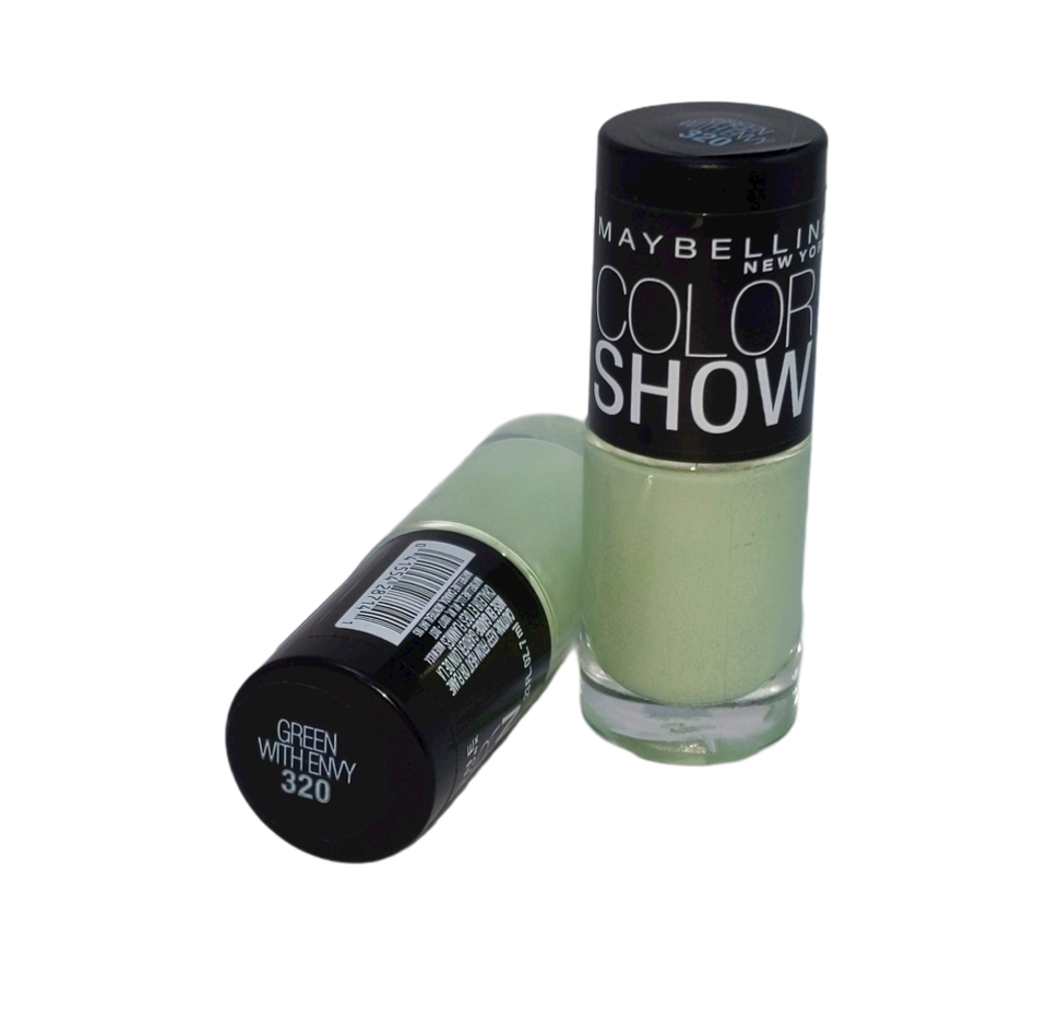 Maybelline Color Show - Green With Envy #320- nail polish gloss ID:33576