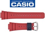 CASIO G-SHOCK Watch Band Strap DW-5600DA-4 Original Red Rubber - $87.95
