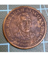 Abraham Lincoln 16th President Of United States Token Used - £17.98 GBP