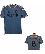 Adidas New York City Football Club FC LAMPARD 8 Size Small climacool Jersey - £42.26 GBP