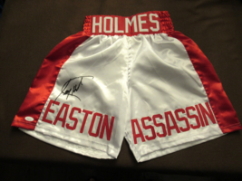 LARRY HOLMES BOXING HEAVYWEIGHT CHAMP HOF SIGNED AUTO EASTON ASSASSIN TR... - £154.79 GBP