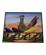 Native American Pottery Maize Corn Roadrunner Print Picture Frame 10x8 S... - £36.76 GBP