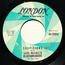 John Mayall&#39;s Bluesbreakers *Suspicions/Oh, Pretty Woman* 45 Vinyl 7&quot; Single #3 - £20.16 GBP