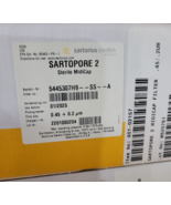 Sartopore 2 Sterile Midicap Filters 4/pk, 0.45 + 0.2 µm, Sartorius 54453... - $167.50