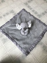  Carter’s Gray Elephant Security Blanket Grey Lovey Lovie Soft Cuddle Sa... - £23.13 GBP