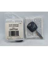 CURTIS INDUSTRIES TRANSPONDER CHIP KEY BLANK P.A.T.S. PART # 20750 USA - $186.54 MXN