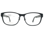 Gucci Eyeglasses Frames GG0007OZ 001 Black Square Full Rim Asian Fit 55-... - $186.79